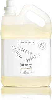 Common Good - Laundry Detergent, Plant-Based Ingredients, Enzymes for Powerful Stain Removal and Readily Biodegradable, Le...