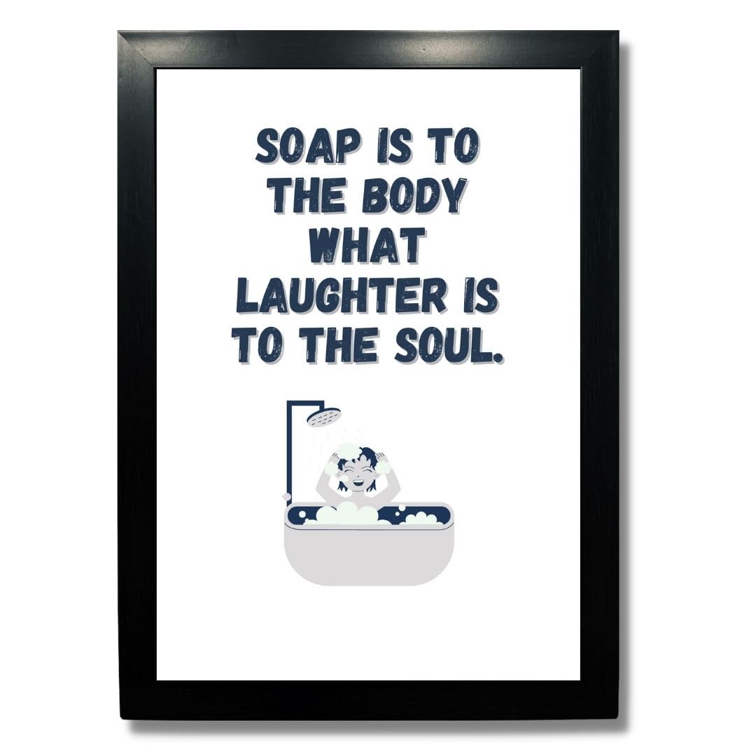Framed Bathroom Posters - Motivational Quotes -14