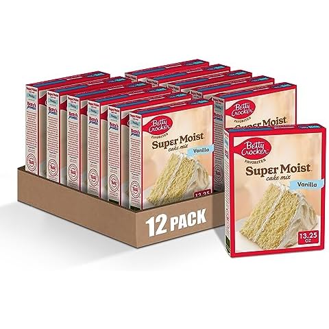 Betty Crocker Supermoist Vanilla Cake Mix Cover