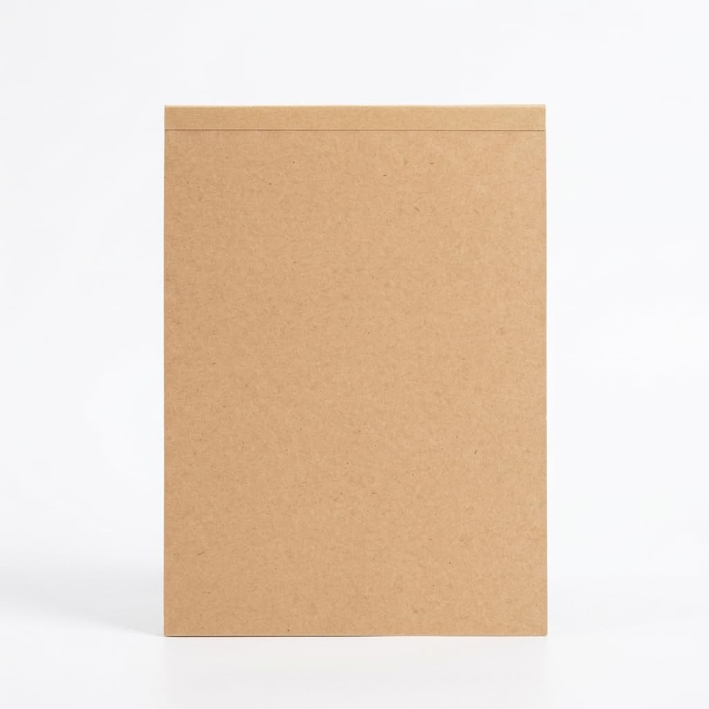 Retro Notizbuch zum Aufklappen aus Papier für Notizen & Ideen – Praktische Notizblöcke & Notizbücher, Mittel, 100 Notizbücher, 3000 Seiten (dünn), Hochformat