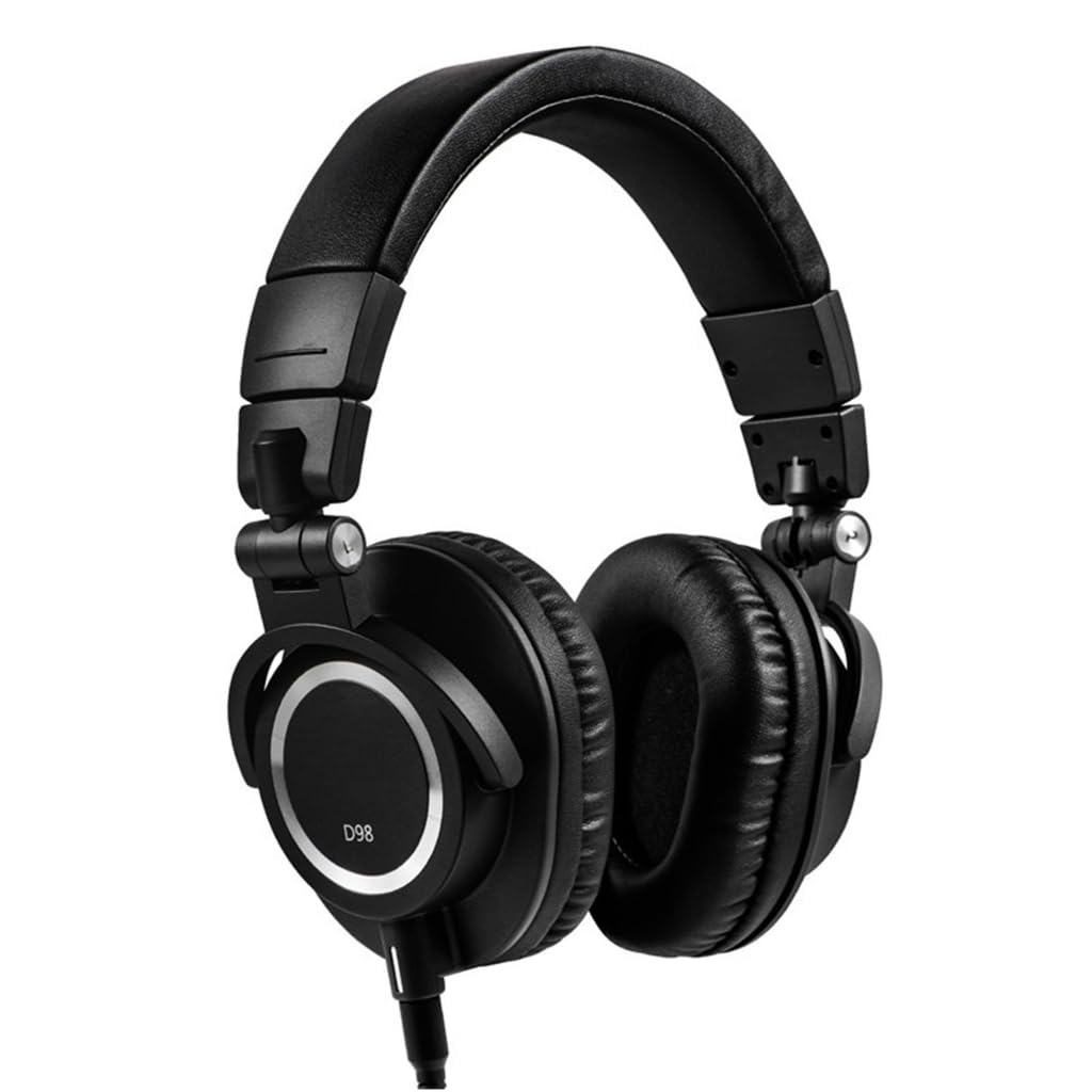 l Cuffie DJ Over Ear Monitor Auricolari pieghevoli Cuffie bassi per la registrazione