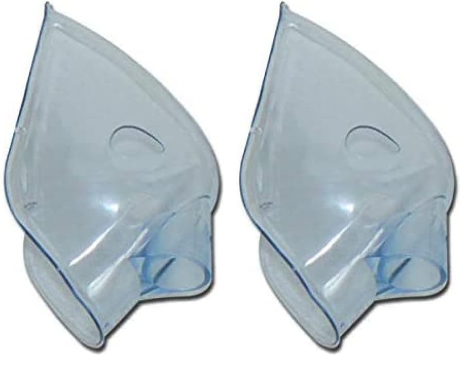 Gima 28146 Mascherina per Aerosol Eolo e Corsia, Adulto, Compatibile con modelli: 28139/28140 (Confezione da 2)