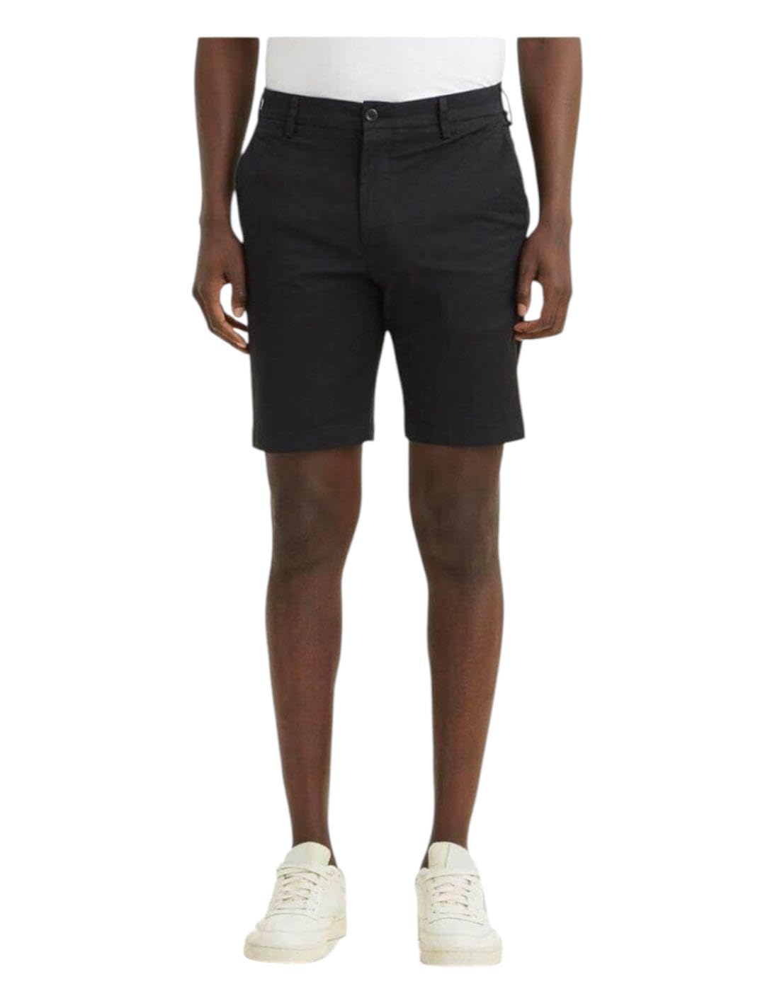 Dockers Smart Supreme Flex Modern Chino Short, Pantaloncini Uomo, Beautiful Black, 36W-image