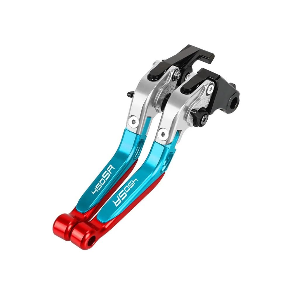 MLIOJU Motorcycle Clutch Lever 450SR Motorcycle Accessories Adjustable Extendable Foldable Brake Clutch Levers for 450SR 450 SR/SS 450SS 2021 2022 2023