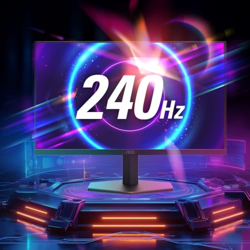 Image of AOC 27G11ZE2 27″ FHD Fast IPS Gaming Monitor - Black /Red |1920x1080| 240Hz Refresh | 0.3ms Response |Adaptive-Sync| HDR10| Frameless Design