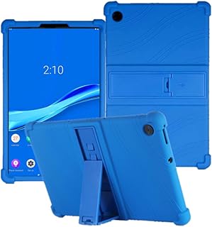 Case for Lenovo Tab M10 FHD Plus TB-X606F TB-X606X 10.3" Kids Friendly Soft Silicone Shockproof Protective Adjustable Stand Cover for Lenovo Tab M10 Plus 10.3 inch (Navy Blue)