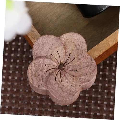 Difusor aromático eléctrico portátil de madera 2pcs miniatura 6