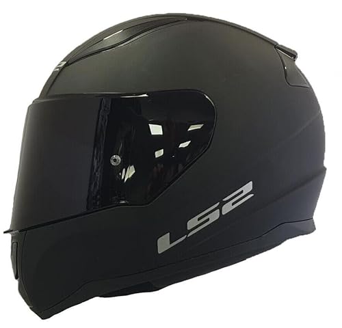 LS2 FF353 Rapid II Ece22.06 Motorcycle Helmet Matt Black with Dark Visor (3XL)