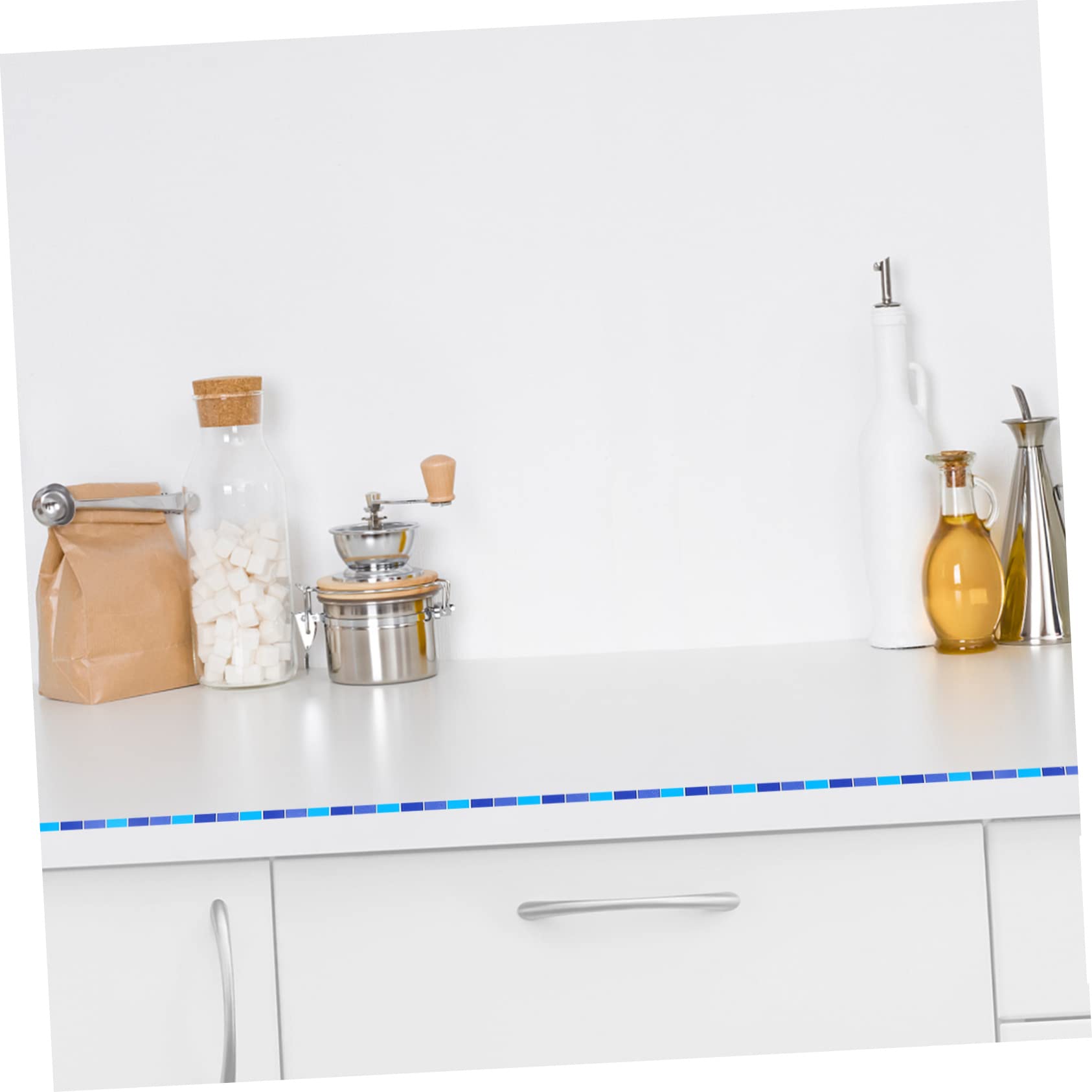 FUNOMOCYA Seam Filler for Washbasin Waterproof Tape Quick Install Bathroom Caulk Strip