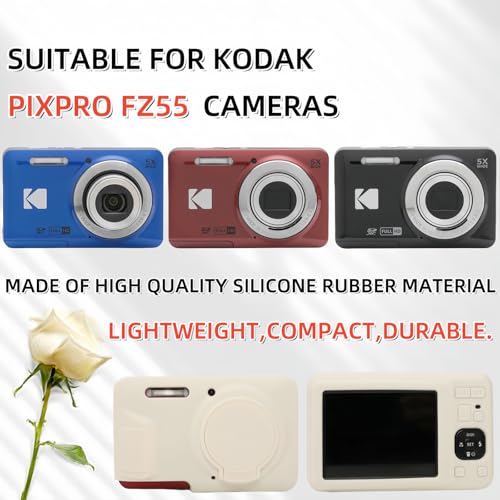 Funda rígida y silicona para cámara Kodak PIXPRO FZ55 miniatura 3