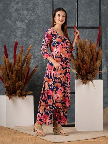Image of ANNI DESIGNER Women Kurta with Palazzo