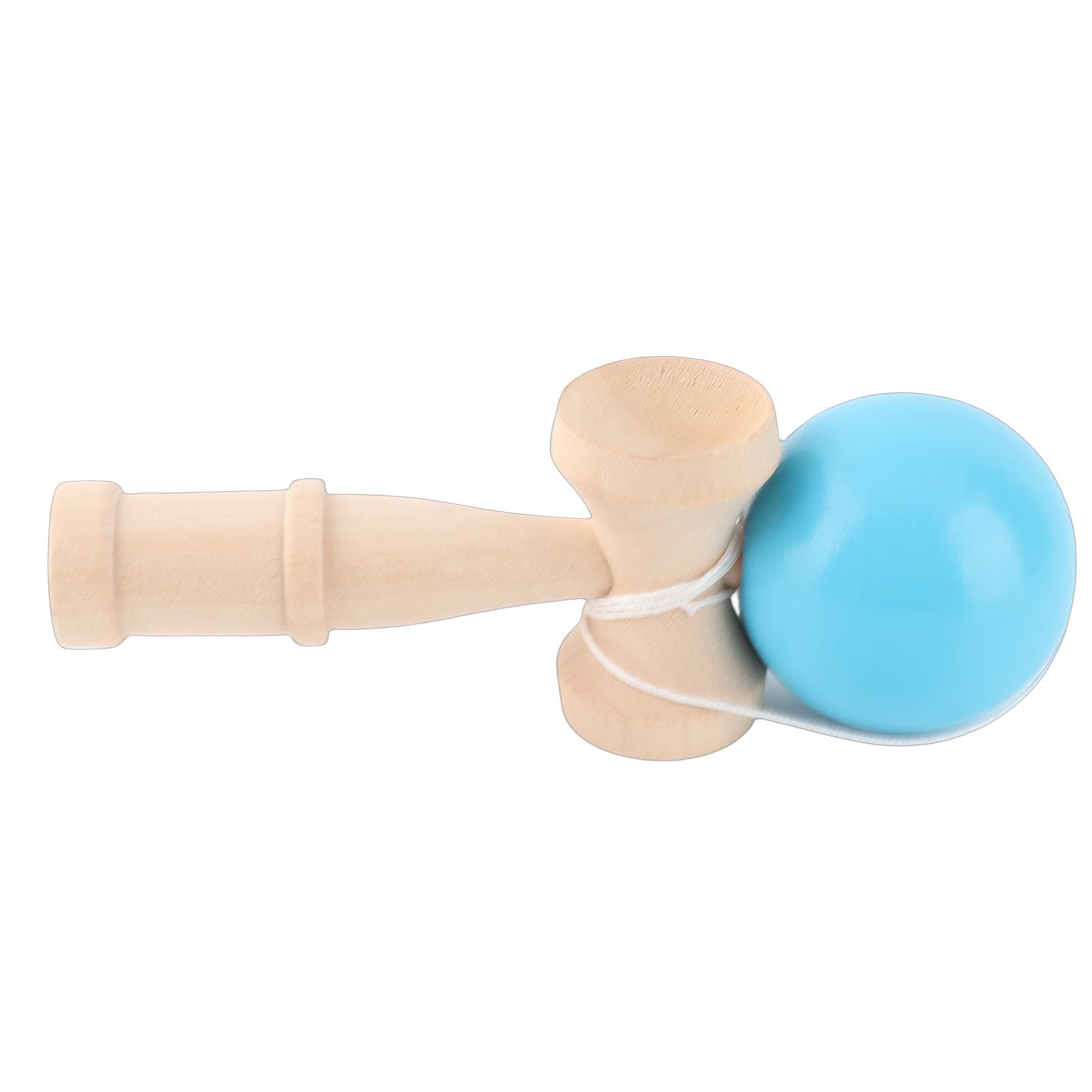Eujgoov Il Giocattolo di Kendama in Legno Premium Migliora Il Coordinamento della Mano con Corde per i Giochi di Gruppo Feste di Compleanno Final Celebrations Beech Wood Wood