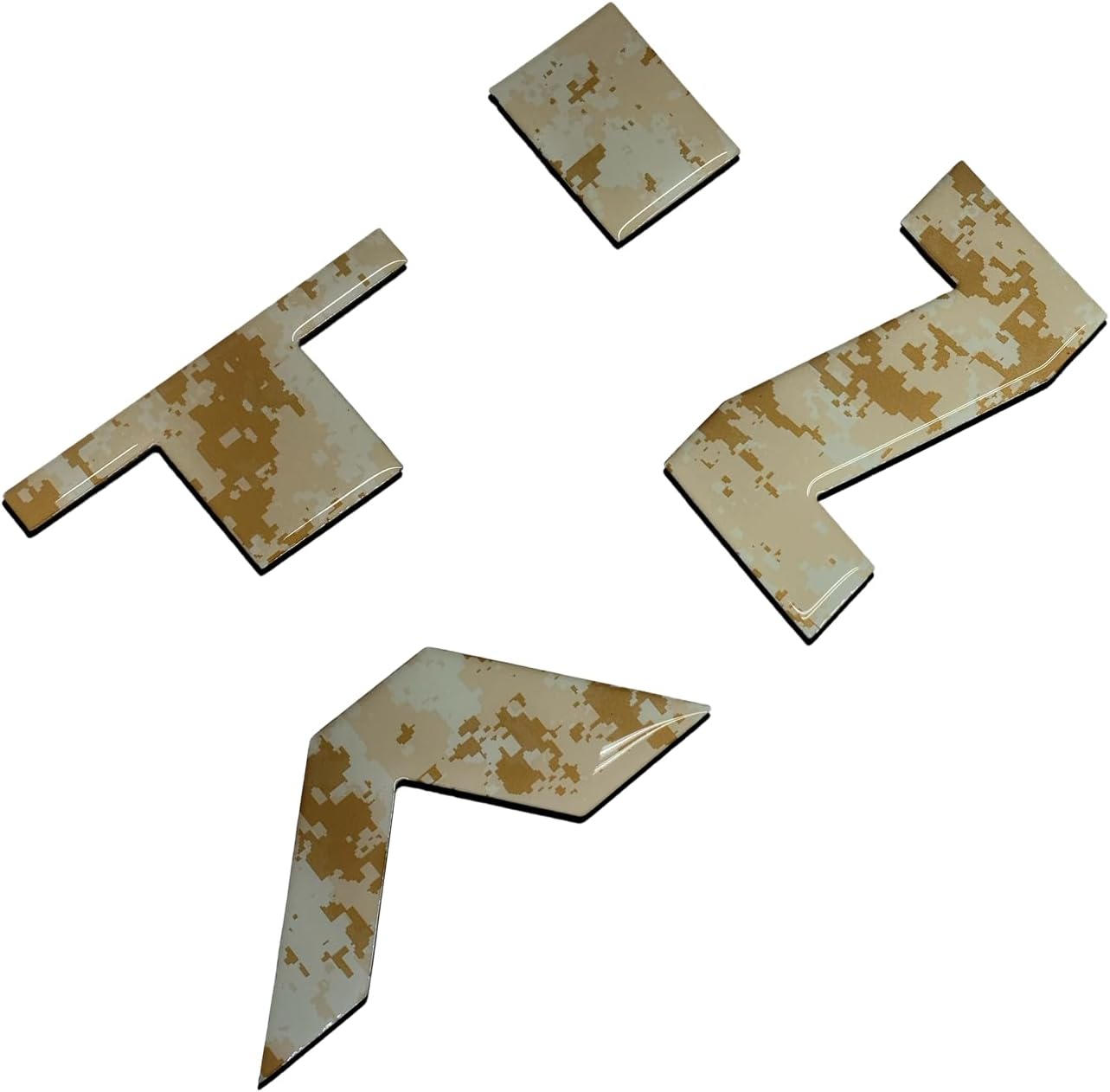 BDTrims Hood 3D Domed Raised Letters Compatible with 2016-2020 Nissan Titan Models (Desert Storm)