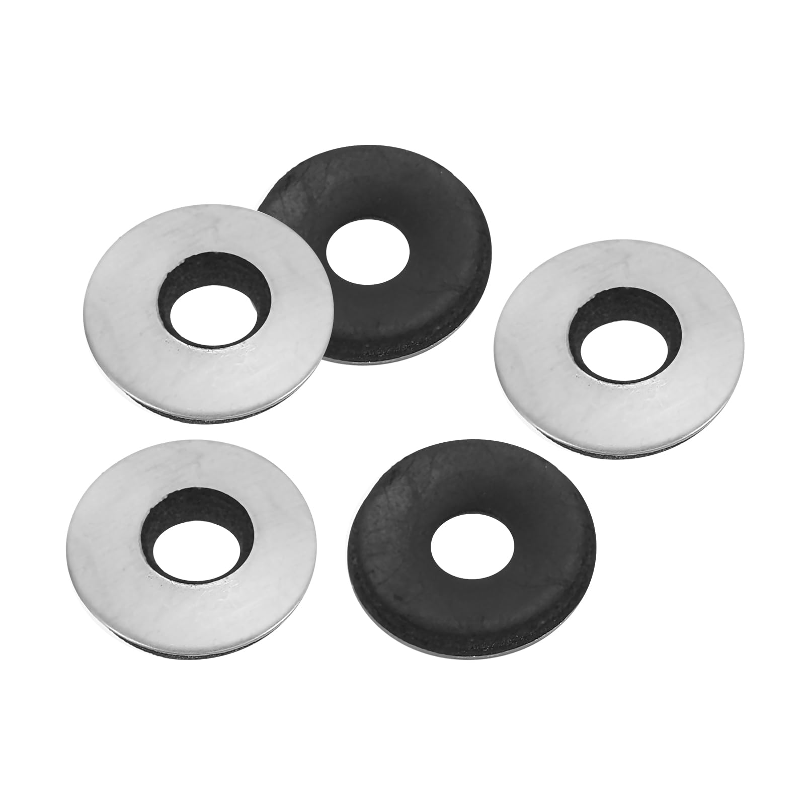 PATIKIL 304 Stainless Steel EPDM Bonded Sealing Washers
