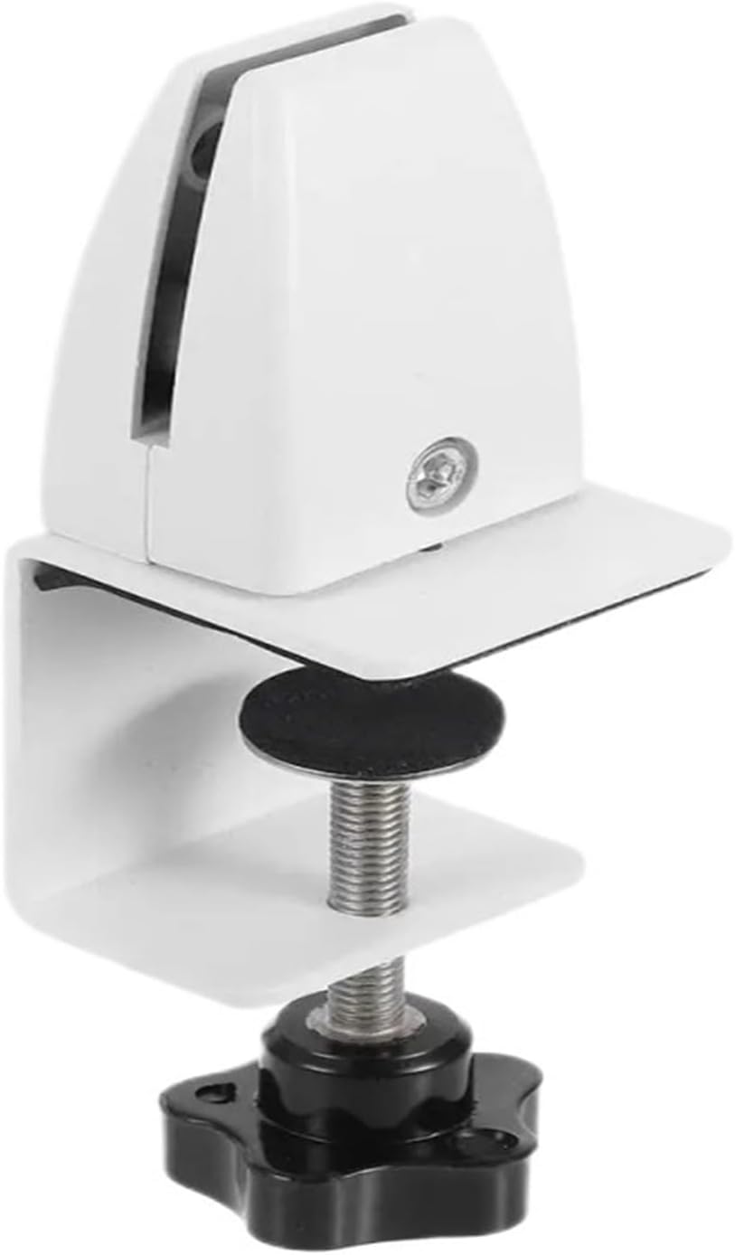 Amazon.co.jp: JSFURN くしゃみガードサポートクランプ 2個 調節可能なオフィスパーティションクランプ  アクリルデスクディバイダークランプ プレキシガラスパーティションクリップ アルミニウムプライバシーパネルクリップ パンチフリーパーティションクリップ  (ブラック): ... 4個入り ガラスクリップクランプ アルミ合金製 デスクオーガナイザー 角度調節可能 様々な形状にフィット くしゃみガード