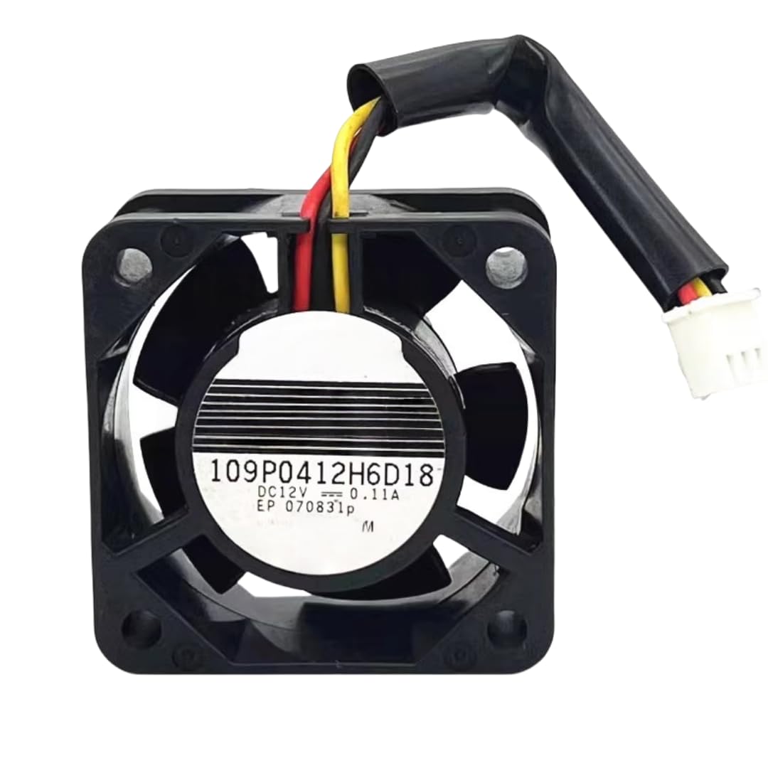 CZVJUKBYP 109P0412H6D18 DC12V 0.11A 8000RPM 4028 Cooling Fan 40x40x28MM