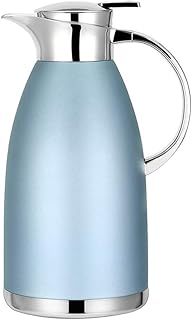 61oz Coffee Carafe Airpot Insulated Coffee Thermos Urn Stainless Steel Vacuum Thermal Pot Flask for Coffee, Hot Water, Te...