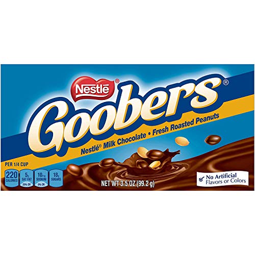 Goobers Fresh Roasted Peanuts Smothered with Nestle Classic Milk Chocolate, 15 Count - //coolthings.us