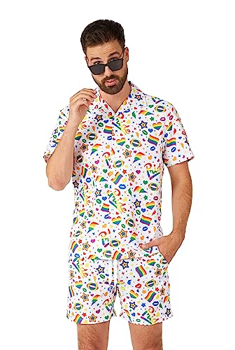 Suitmeister Two Piece Set For Men - Halloween Costume - Including Matching Shorts and Shirt2
