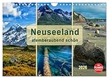 Neuseeland - atemberaubend schön (Wandkalender 2026 DIN A4 quer), CALVENDO Monatskalender: Neuseeland, ein beindruckendes Land, in dem fast jede Klimazone zu finden ist. (CALVENDO Orte)