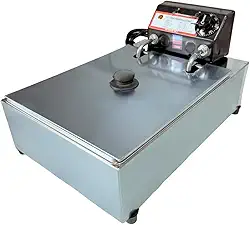 Fritadeira Elétrica Industrial Cuba 5L Econômica com Tampa (220, Volts)