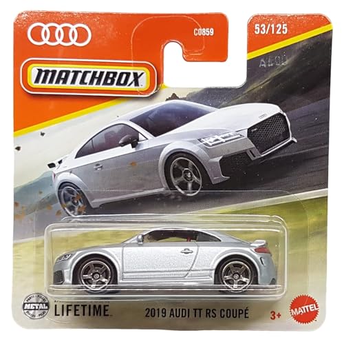 Matchbox - Audi TT RS Coupé 1:64 - Plateado miniatura 1