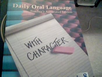Paperback daily oral language, teacher's annotated editon, grade 8 Book