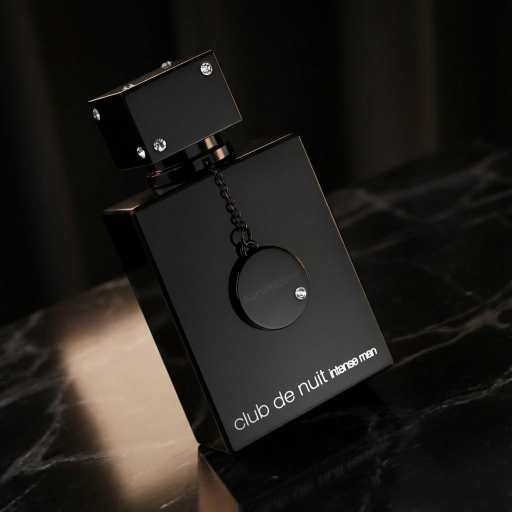 AURUMLUXE Club de Nuit, Perfumes Arabes Hombre, Perfumes Hombre, Regalos Originales para Hombre, Colonia Hombre, Perfume Arabes Originales, Eau de Parfum 105 ml Club de Nuit Intense Man