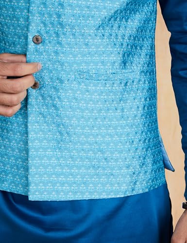 Image of Amazon Brand - Symbol Men Lightweight Nehru Jacket