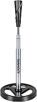 SPOYNAL Portable Adjustable Batting Tee Baseball Softball 24-46" Height Rubber Top Heavy Base T-Ball Youth Adult Training