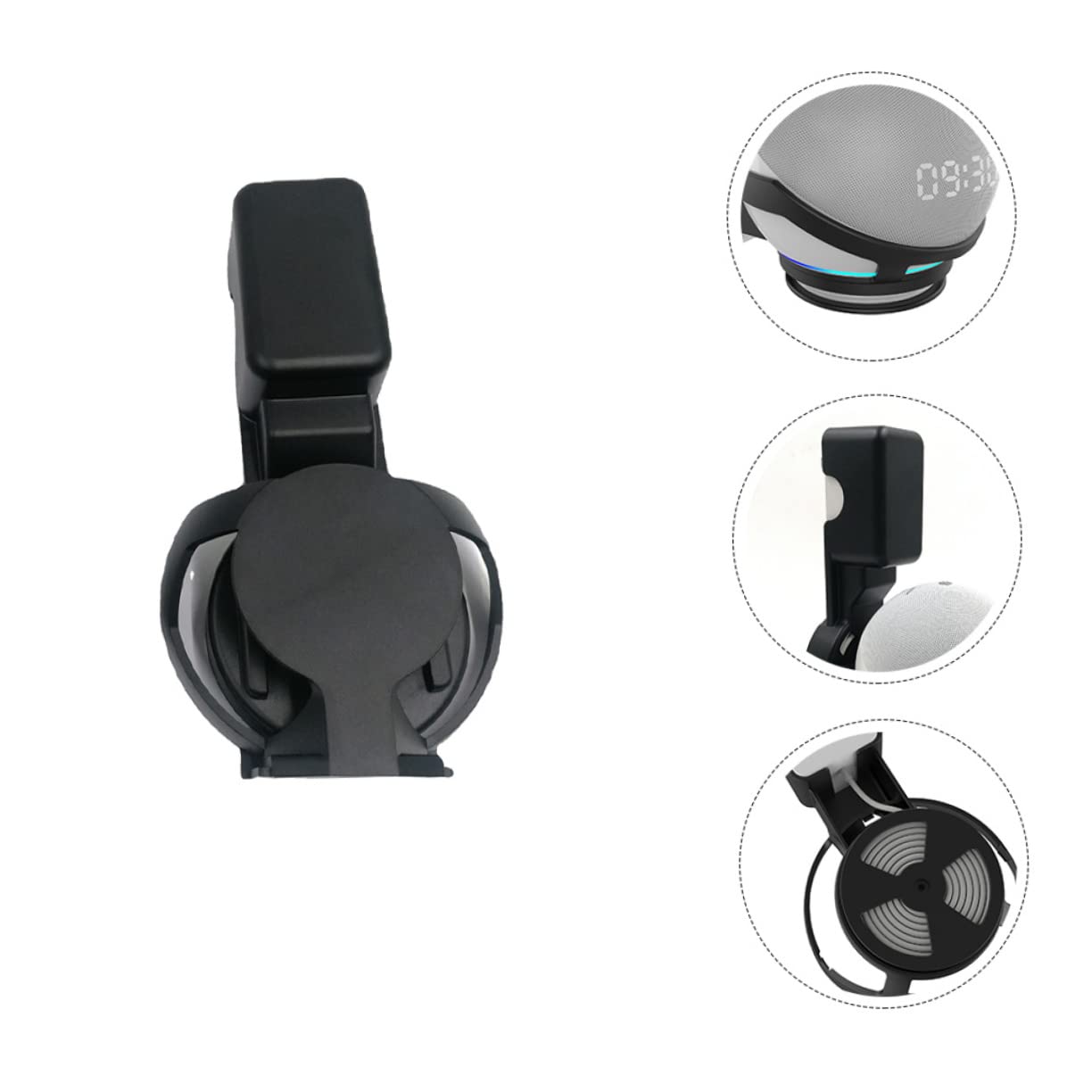 HEMOTON 3pezzi Supporto Parete Per Staffa Fissa Montaggio Semplice Design Compatto e Stabile Ottimizza Lo Spazio Senza Compromettere La Qualità Audio