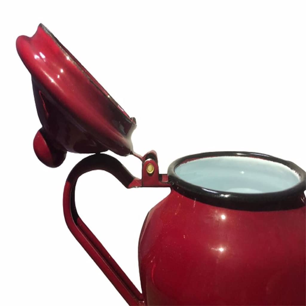 Bollitore per teiera Smaltata Vintage con Coperchio Teiera da 12 cm Comfortable Anniversary