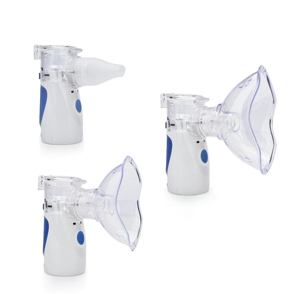 Portable Breathing Machine for Adults and Kids, Breathing Treatment Suitable for Daily Breathing Problems（White）