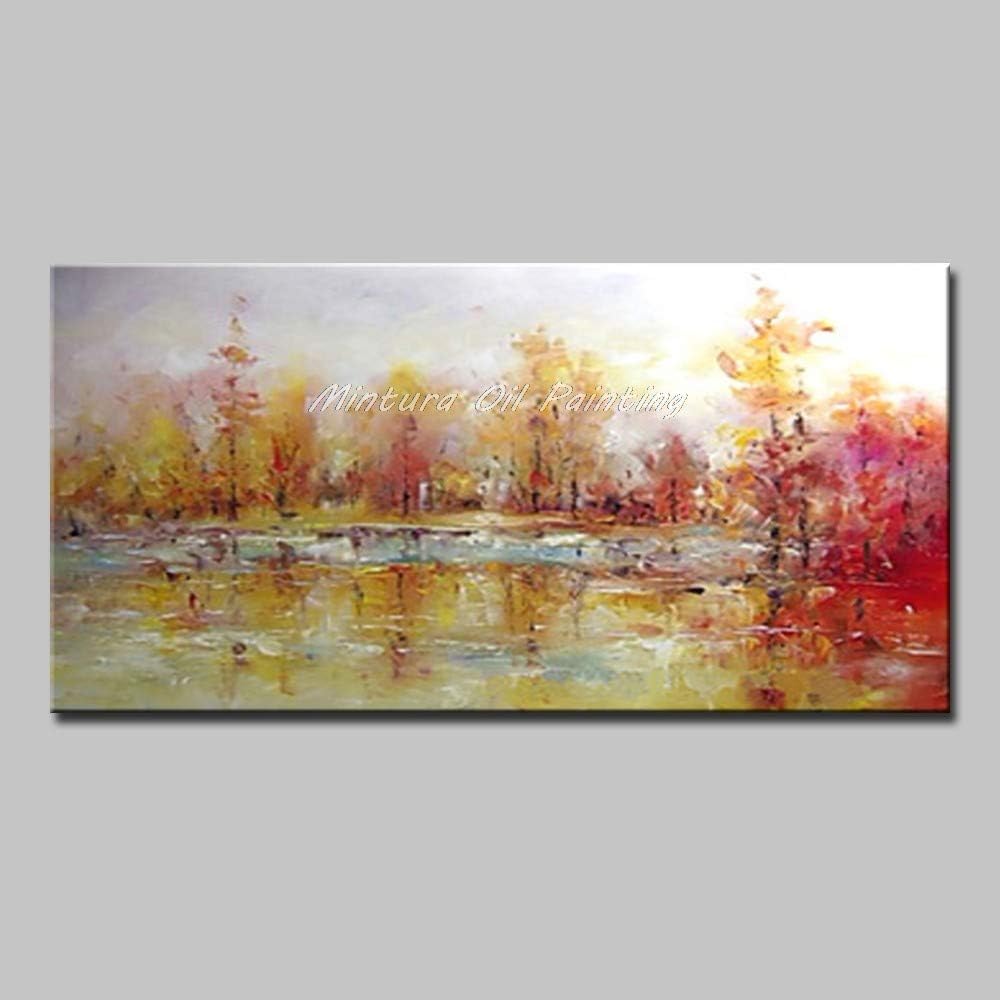 pittura a olio per soggiorno di grandi dimensioni