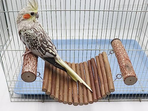 Rat-Ladder-Bridge-Toy-Natural-Wood-Hamster-Suspension-Bridge-Parrot-Ladder-Bridge-Toy-Chinchilla-Climbing-Toys-Small-Animals-Cage-Accessories-Suitable-for-Parrot-Rat-Hamster-Guinea-Pig