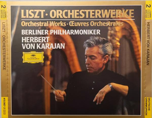 Orchestral Music / Rhapsodies / Mephisto [Audio CD] Liszt; Karajan and Berlin Philharmonic Orchestra