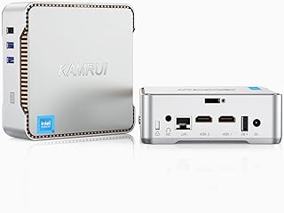 KAMRUI Mini PC,12th Intel Alder Lake- N95 (up to 3.4GHz) 16GB RAM 512GB M.2 SSD Mini PC Windows 11 Pro, Gigabit Ethernet, 4K UHD, Dual Wi-Fi, BT 4.2 Home/Business Mini Desktop Computer