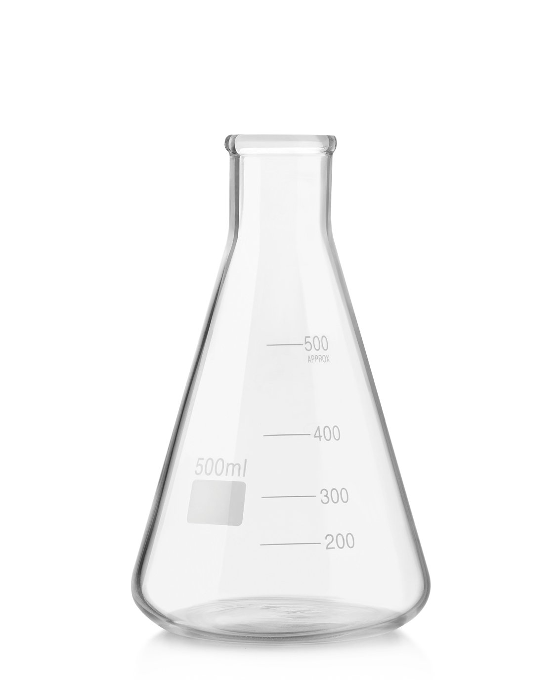 BFC Borosilicate Glass Conical Flask 500ml Amazon.in Industrial