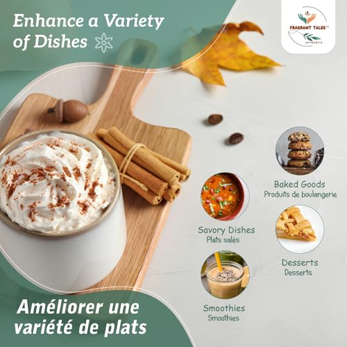 Premium Organic Ceylon Cinnamon Powder - 3.52 Ounces (100 grams), True Ceylon, USDA Certified, Non-GMO, Gluten-Free, Pure Sri Lankan Cinnamon for Cooking,Baking and Brewing