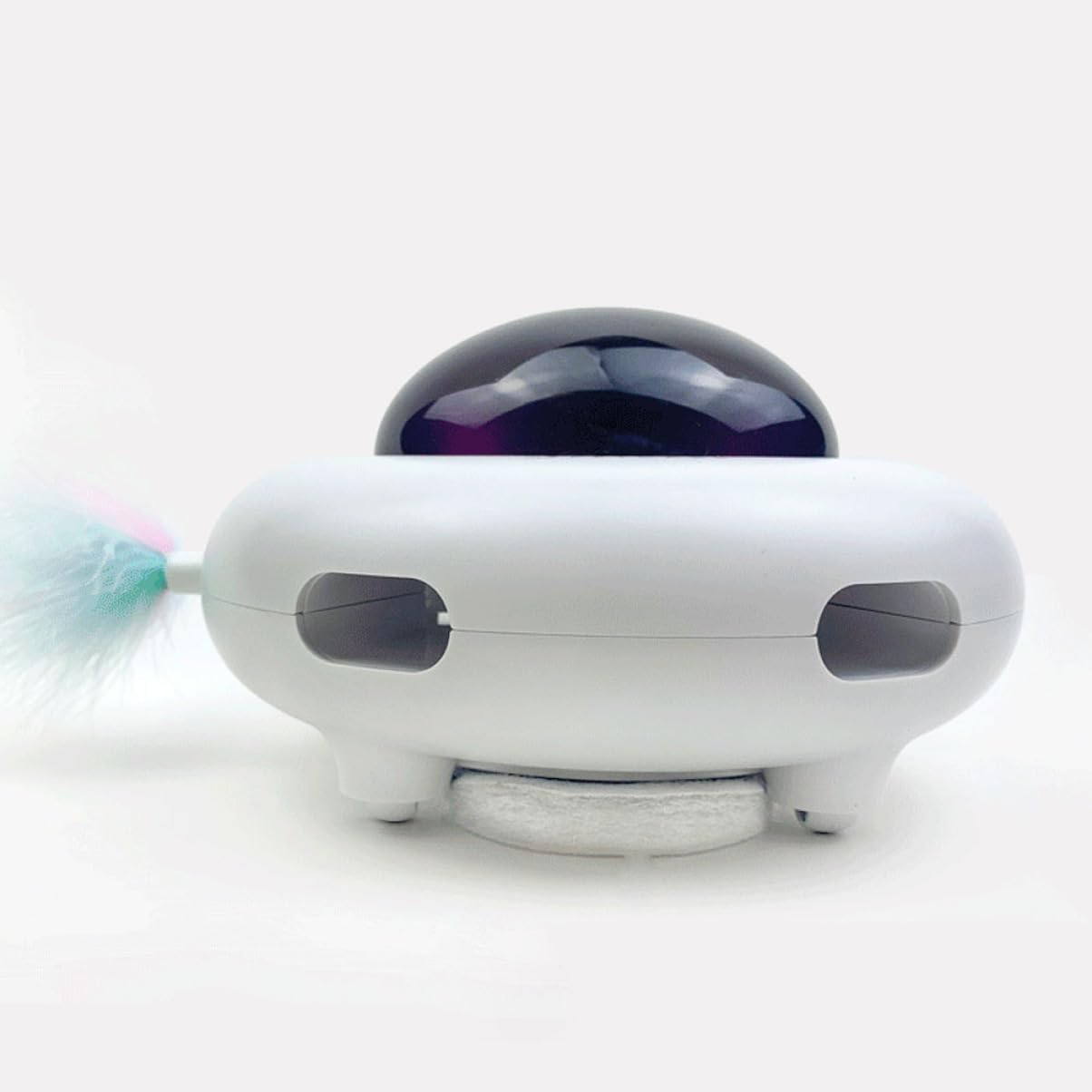 Mipcase Jouet Automatique pour Chat Ensemble De Jouets Interactifs À LED pour Taquiner Les Chats