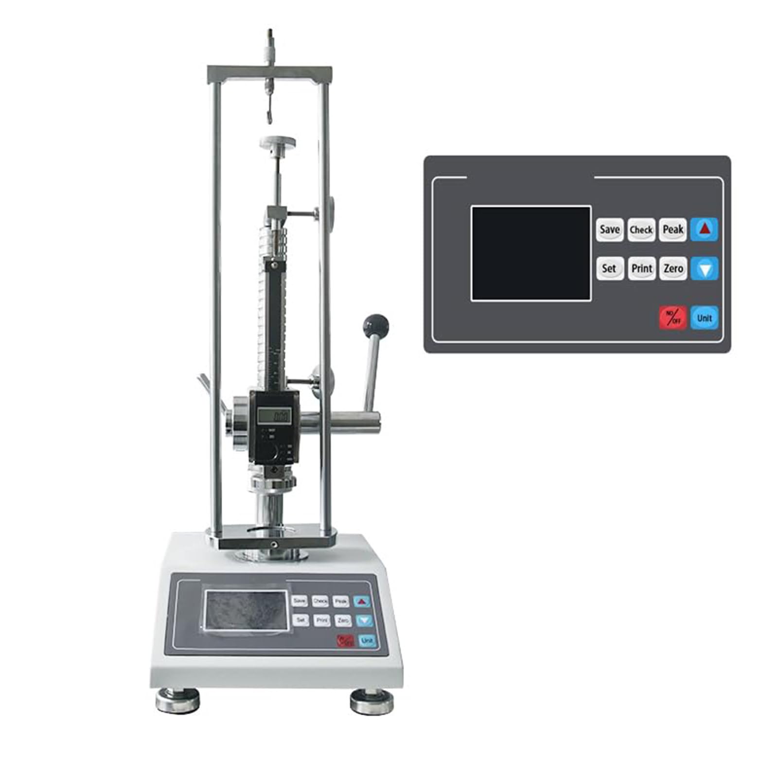 HajMyrdonyx Digital Spring Testing Machine Force Gauge for Pull and Compression Testing 300N