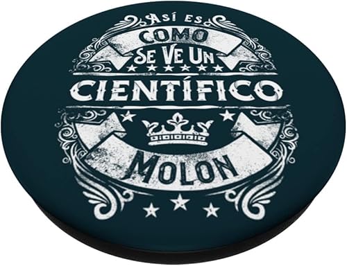 Miniatura 2 de Un Científico Molon Divertido Humor Para Hombre Cientifico PopSockets Intercambiables PopGrip