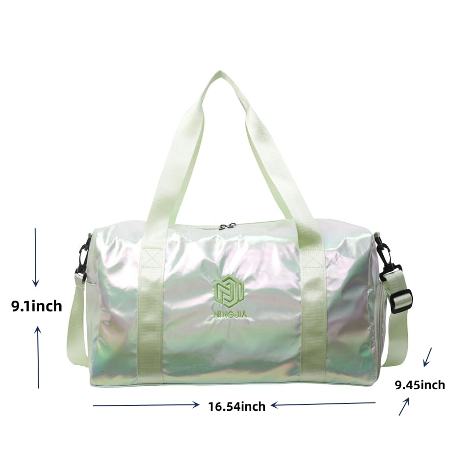 Travel Bag,Gym Bag for Women,Dance Bag,Duffle Bag,Tote Bags for Women,Weekender Bag with Shoes Compartment2