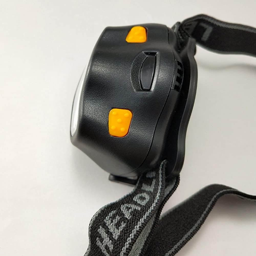 Latarka czołowa LED, oświetlenie zewnętrzne lampa czołowa Mini COB LED reflektor na kemping piesze wycieczki wędkarstwo czytanie zajęcia biała lampa błyskowa reflektor