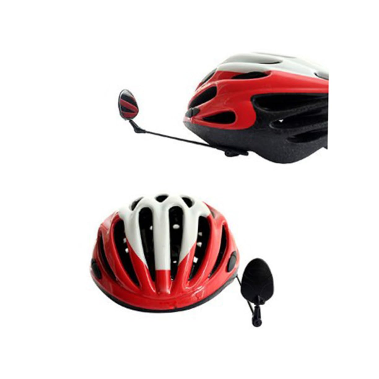 BESPORTBLE 3 Specchietti Retrovisori Per Casco Da Bicicletta Leggeri E Sicuri Facili Da Installare
