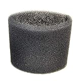 HQRP Foam Filter Sleeve Compatible with Shop-Vac 2010, 2010A, 2015, 2015A, 2E150, 2E200, 3150, 3200, 3225, 3332, 3332.5A, 3332.5B, 3333.5, 3333.OH, 3334 Wet Dry Vacuums Plus Coaster