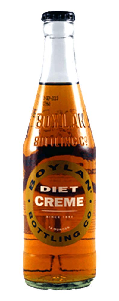 Boylan Diet Creme Soda - 12 oz (6 Glass Bottles)
