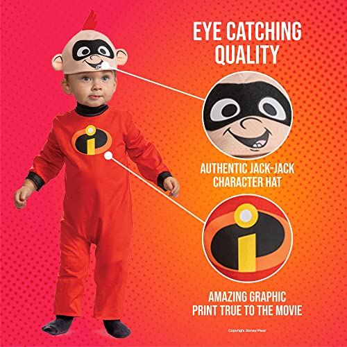 Jack Jack The Incredibles Costume for Infants/Toddlers, Official Disney Licensed Product by Disguise - Image 4