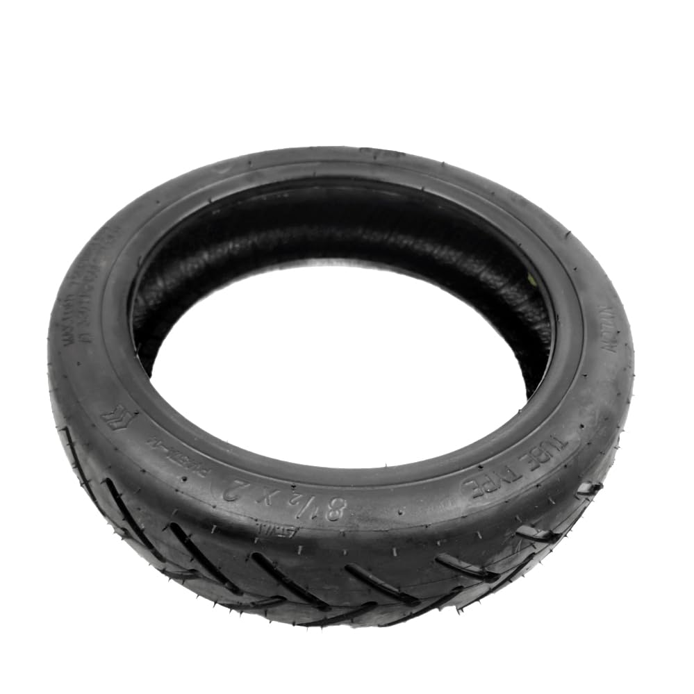 Pneus pour Trottinette électrique,Pneu en Caoutchouc pour Trottinette électrique 8 1/2 x 2 avec Chambre à air renforcée et épaisse 8,5"(Pneu extérieur)