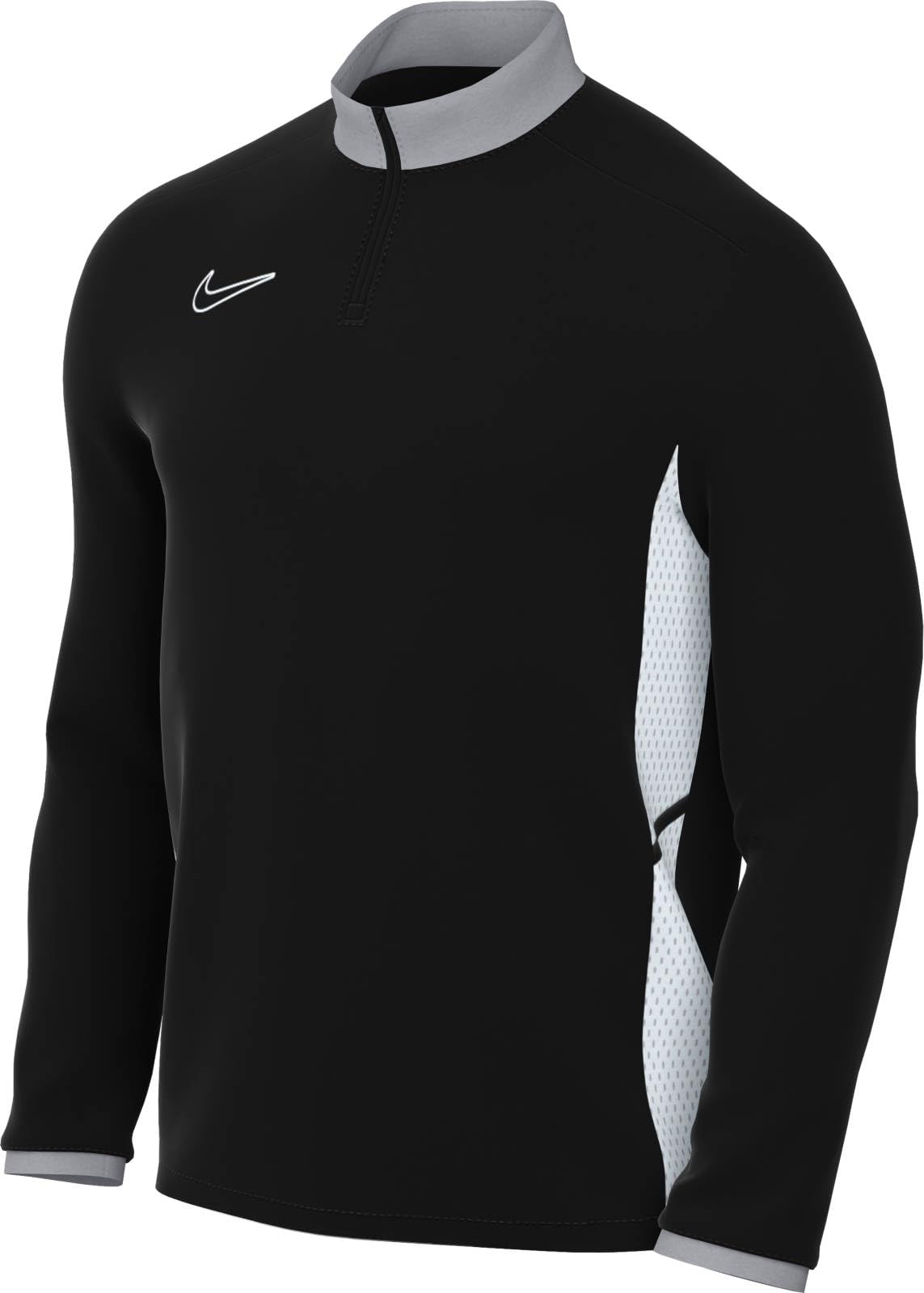 NIKE FZ9767-010 M NK DF ACD25 DRIL TOP Sweatshirt Men's BLACK/WOLF GREY/WHITE/WHITE Size 2XL